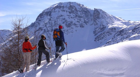 Schneeschuhwandern Grimentz, Wallis